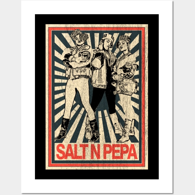 Vintage Poster Salt N Pepa Wall Art by Odd Even